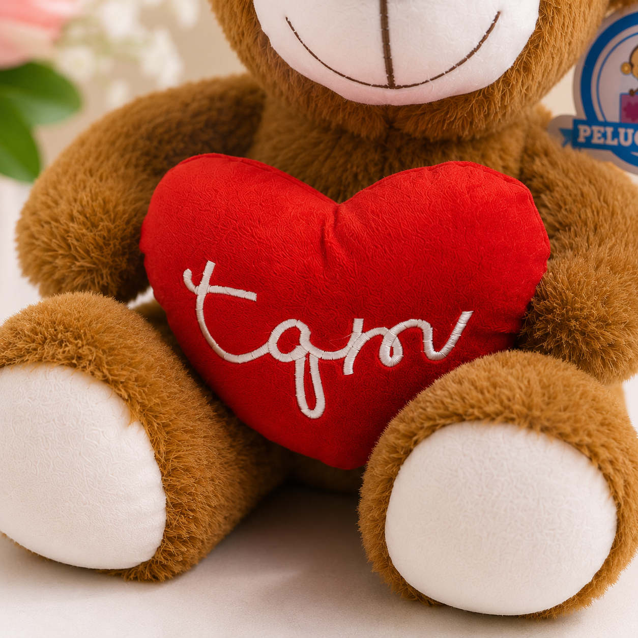 Oso Café con Corazón TQM