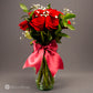 Belleza pura [12 rosas rojas]