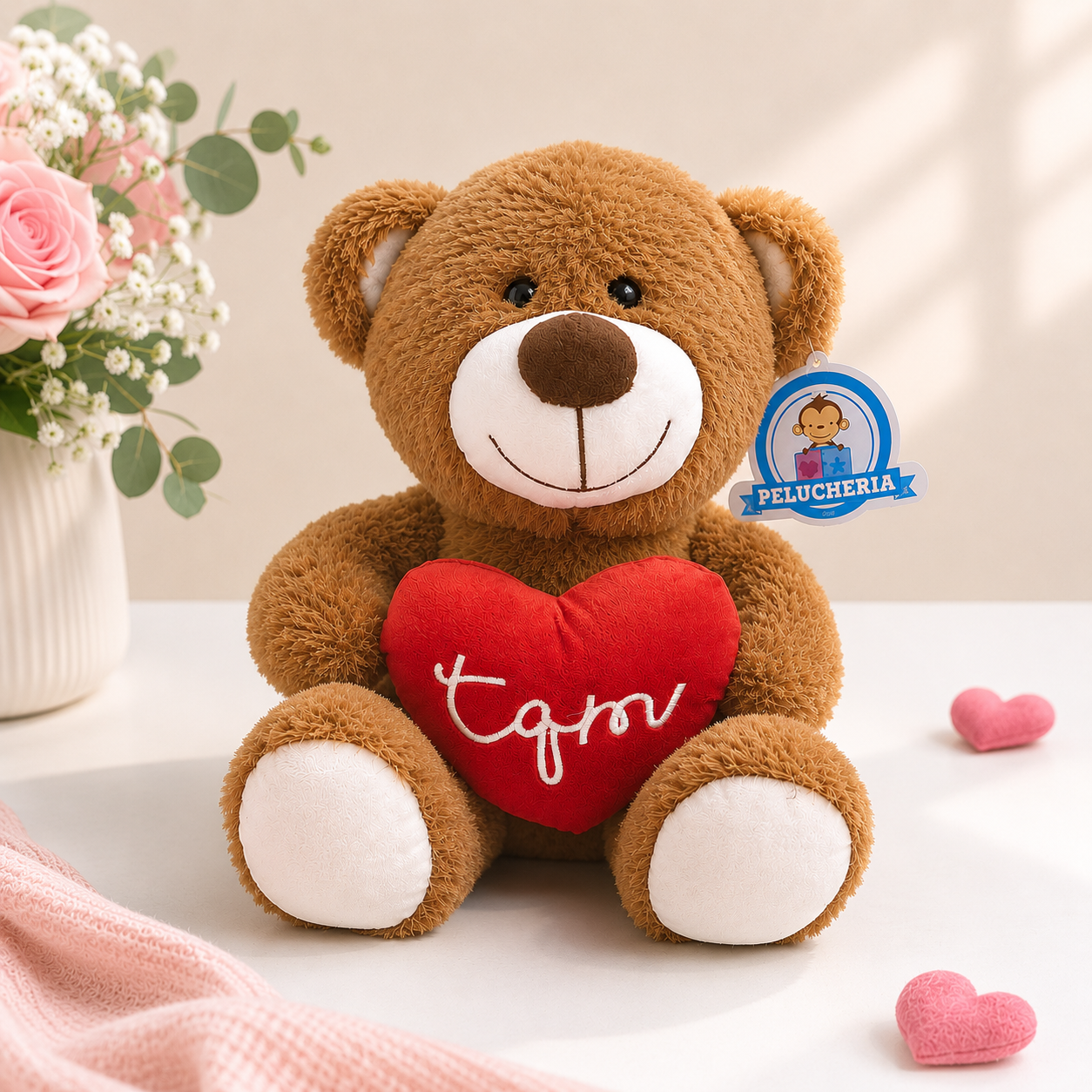 Oso Café con Corazón TQM