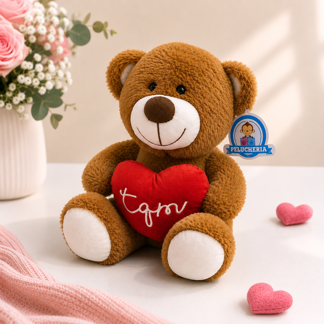 Oso Café con Corazón TQM