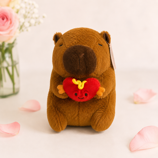 Capy Love - Capibara Peluche con Corazón