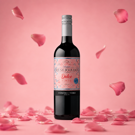 Vino Tinto Reservado Concha y Toro Dulce 750 ml - Edición Especial Día de las Madres